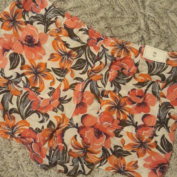 NWT Gap linen blend shorts - Picture 4 of 4